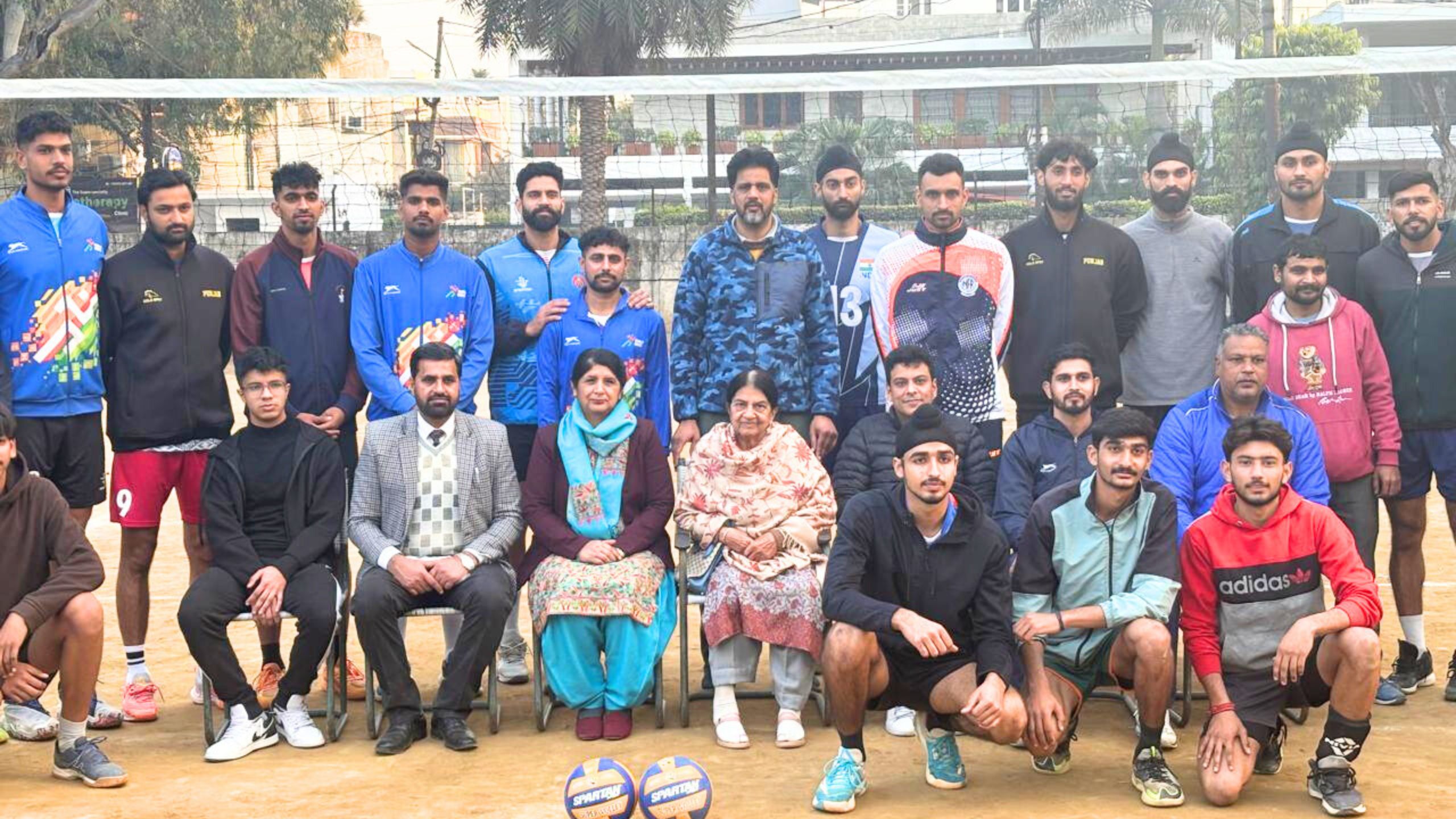 Punjab volleyball event moment