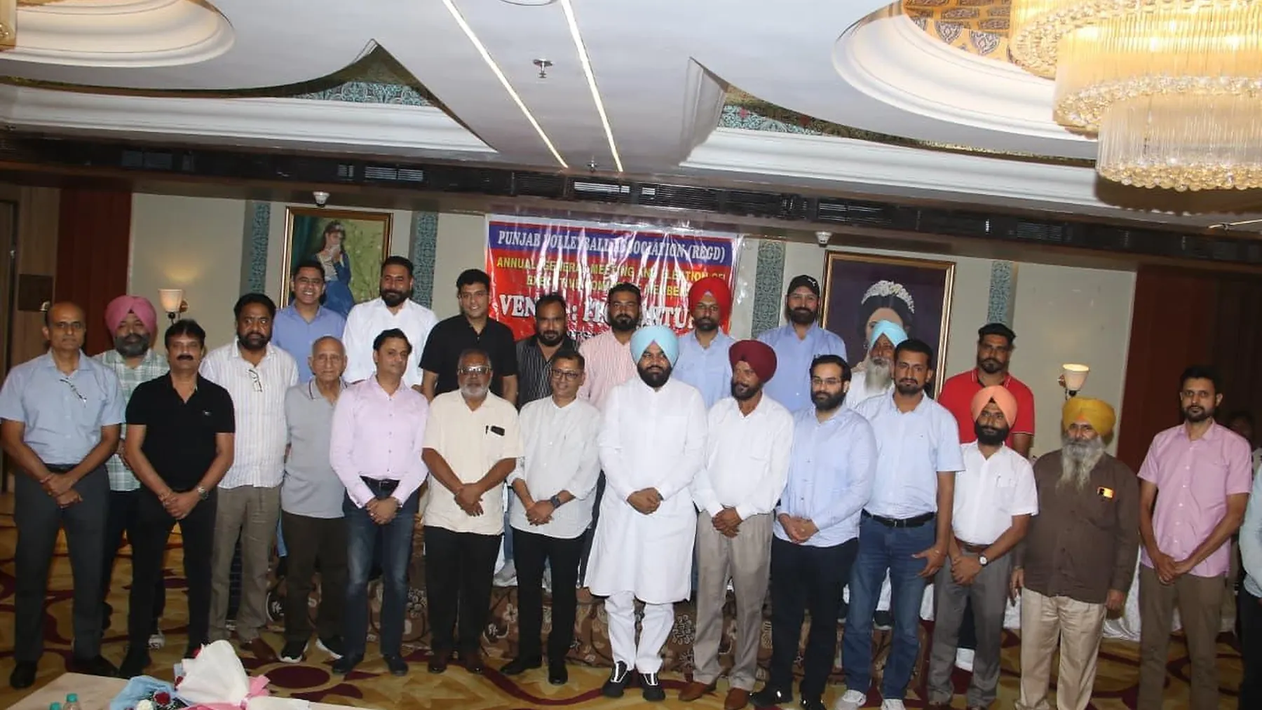 Punjab Volleyball Association archive photograph