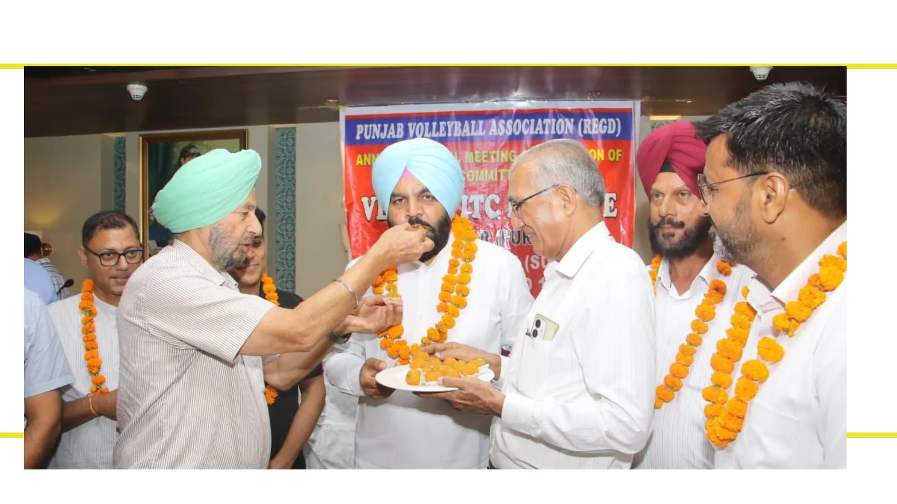 Punjab Volleyball Association archive photograph