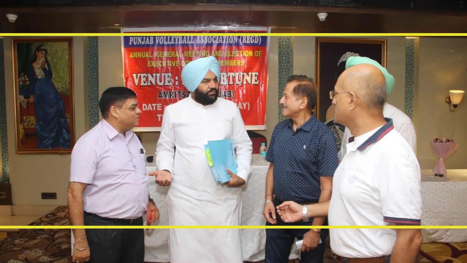 Punjab Volleyball Association archive photograph